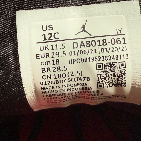 Air Jordan 13 Retro Low (PS) 'Very Berry' Sz 12C - Picture 10 of 10